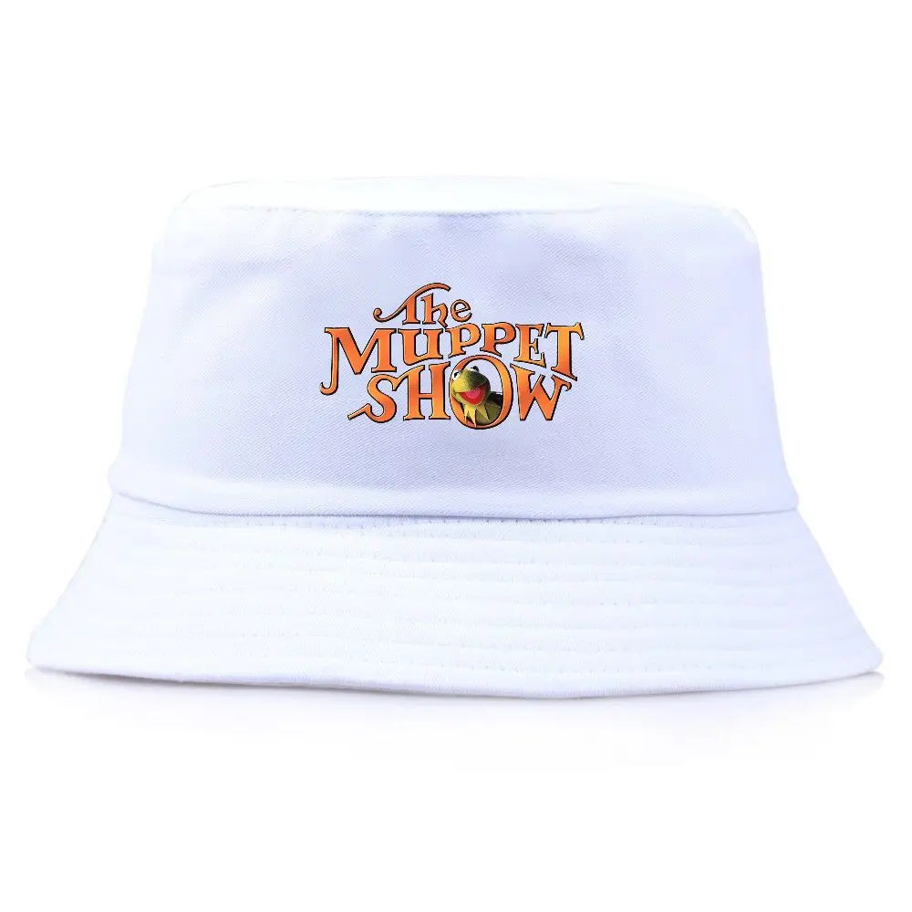 Kermit Frog Printed Cotton Bucket Hat