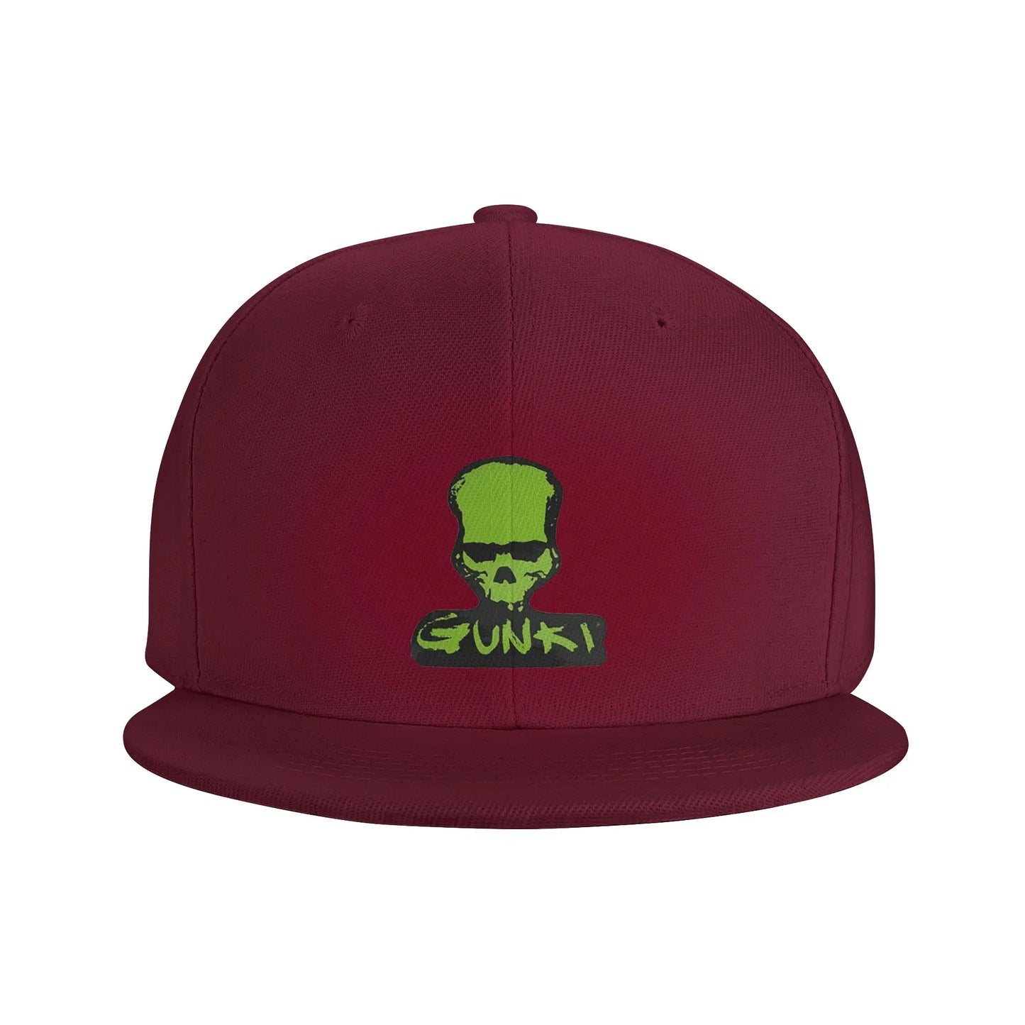 Gunki Logo Angling Skull Unisex Snapback Cap