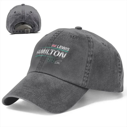 Lewis Hamilton Legacy Vintage Distressed Baseball Cap