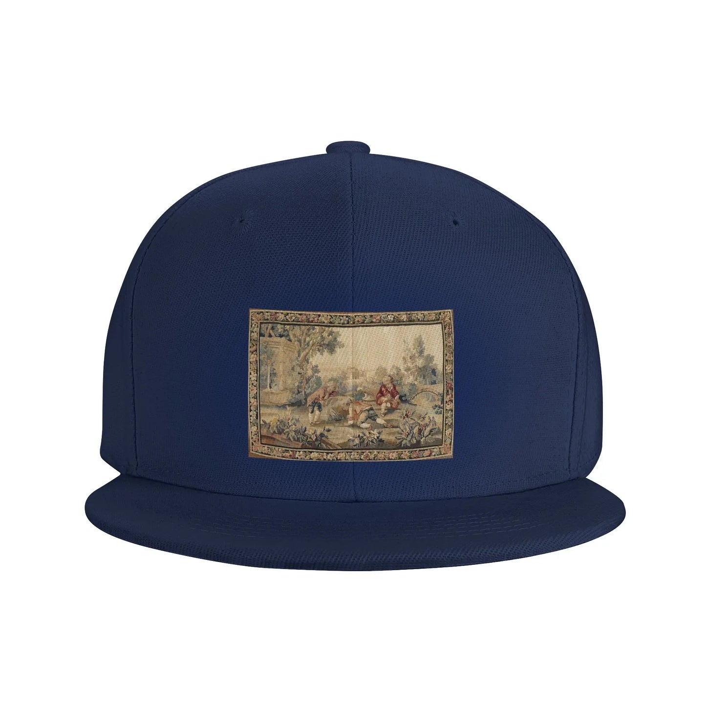 Aubusson Antique French Tapestry Print Snapback Cap