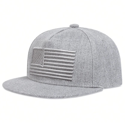 American Flag Kids Snapback Cap