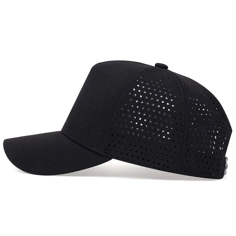 Unisex Solid Color Breathable Baseball Caps