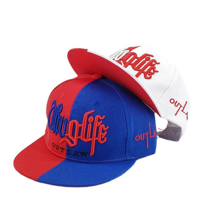Fastball Embroidery Hip Hop Snapback Cap