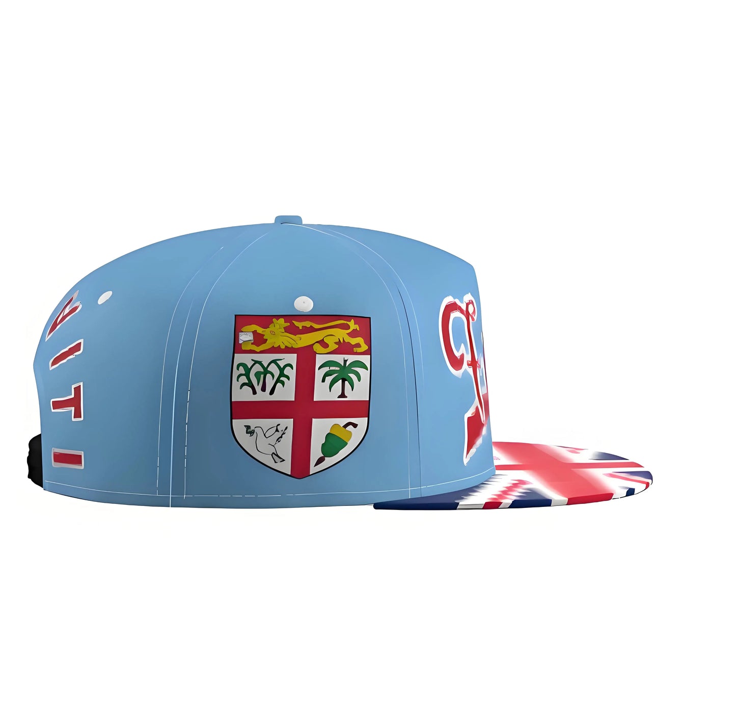 Fiji Flag Team Baseball Cap