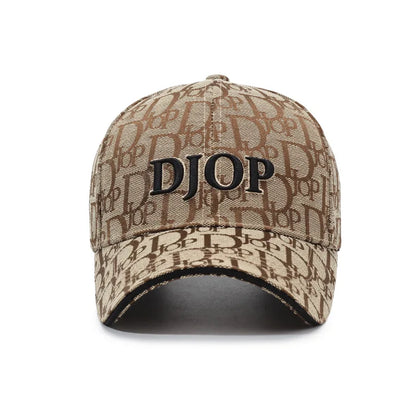 Korean Embroidered Letter Duckbill Baseball Cap