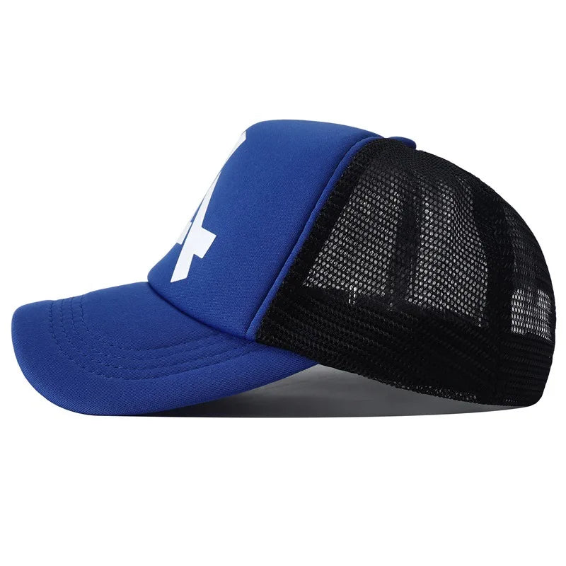 5 Panel Mesh Trucker Baseball Cap