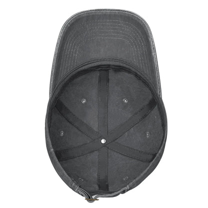 Hazbin Hotel Washed Denim Hip Hop Baseball Cap