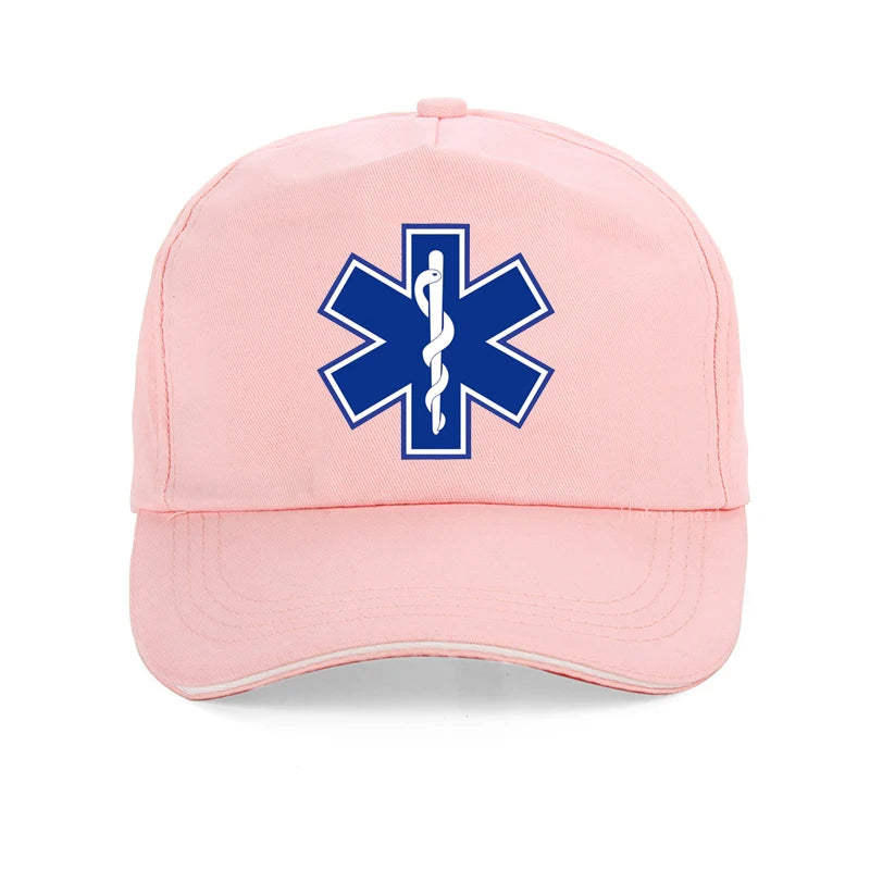 Star Of Life EMT Paramedic Baseball Cap