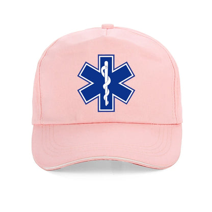Star Of Life EMT Paramedic Baseball Cap
