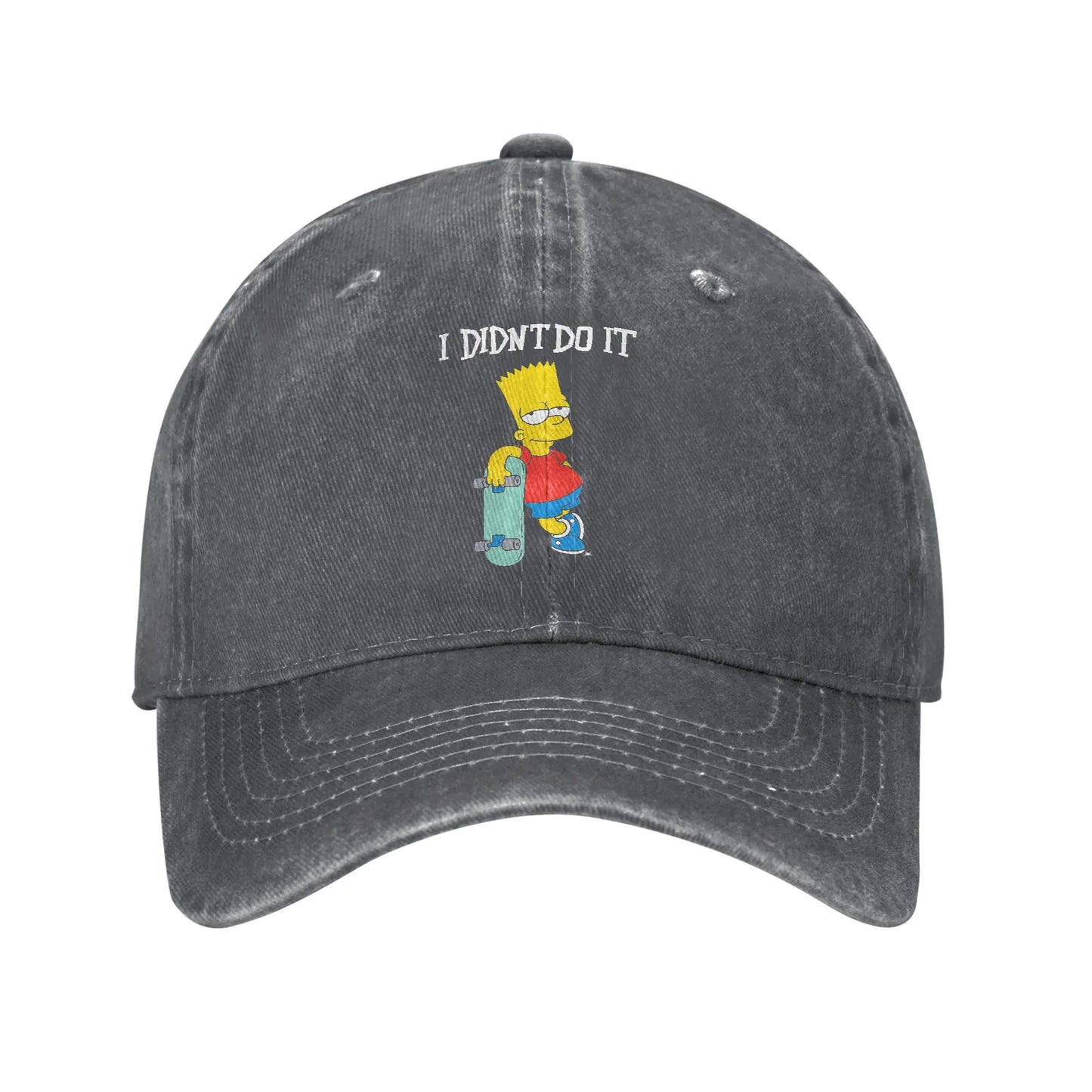 S Simpson Skateboard Casual Baseball Cap