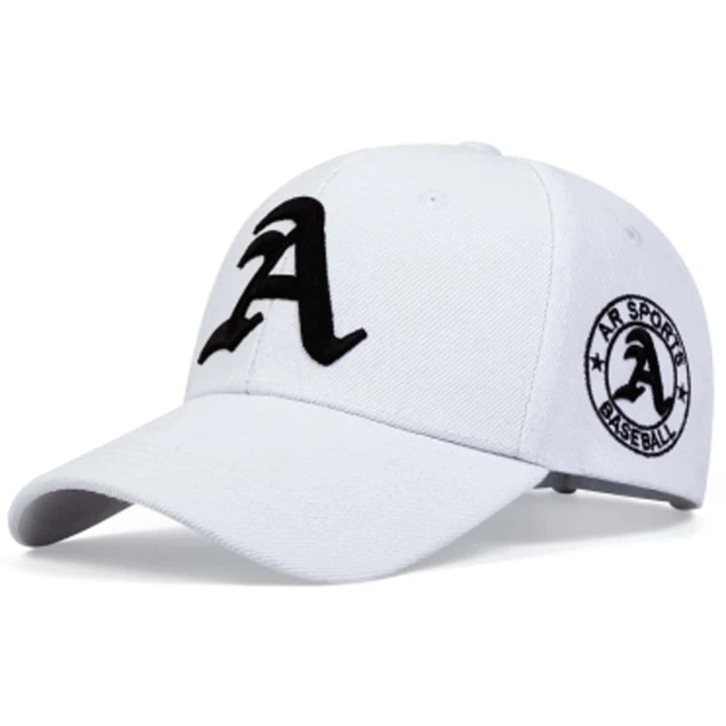 Unisex Gothic A Embroidered Hip Hop Baseball Cap