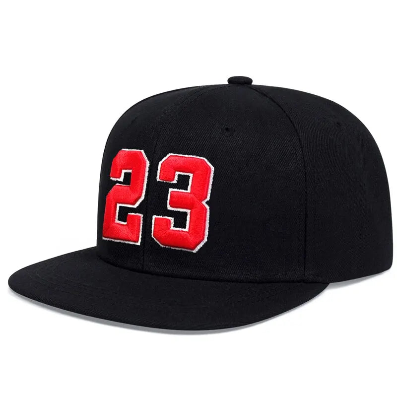 Unisex 23 Embroidery Hip-hop Hats