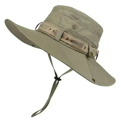 UV Protection Wide Brim Outdoor Bucket Hat