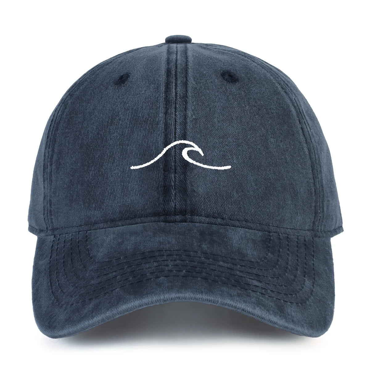 Adjustable Embroidered Flame Retro Classic Baseball Cap