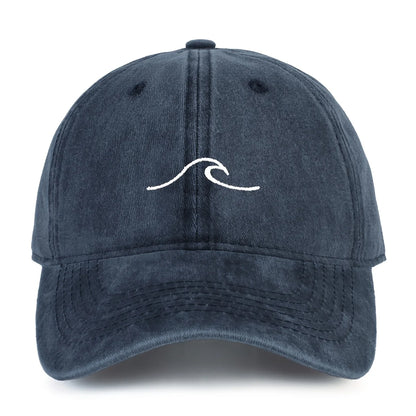 Adjustable Embroidered Flame Retro Classic Baseball Cap