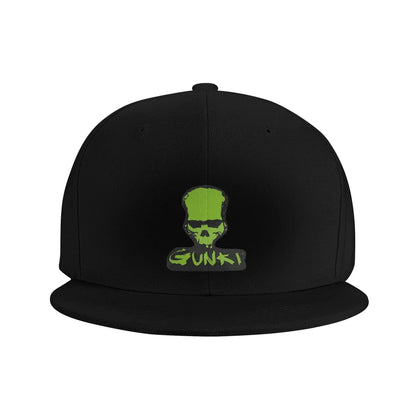 Gunki Logo Angling Skull Unisex Snapback Cap
