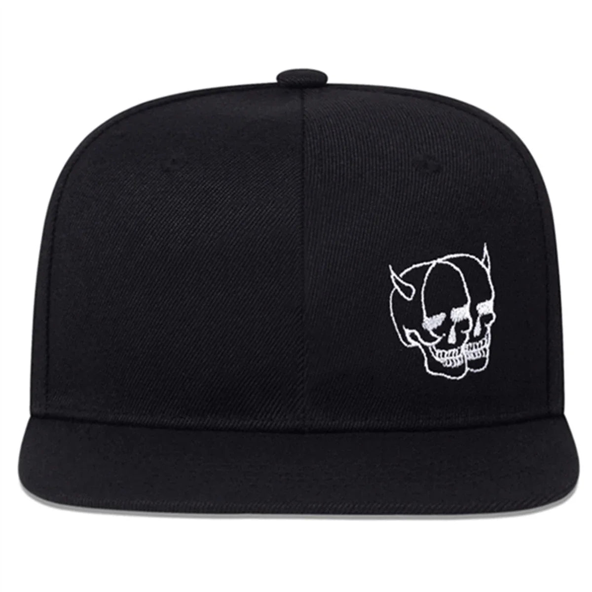 Unisex Ghost Head Skull Printed Hip-hop Hats