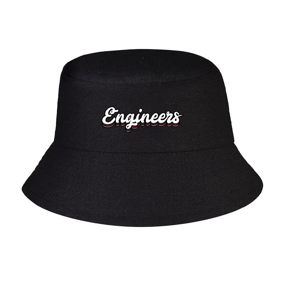 Engineers Retro Graffiti Style Text Winter Bucket Hat