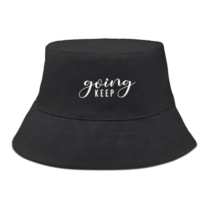 Keep Going Print Bucket Hat