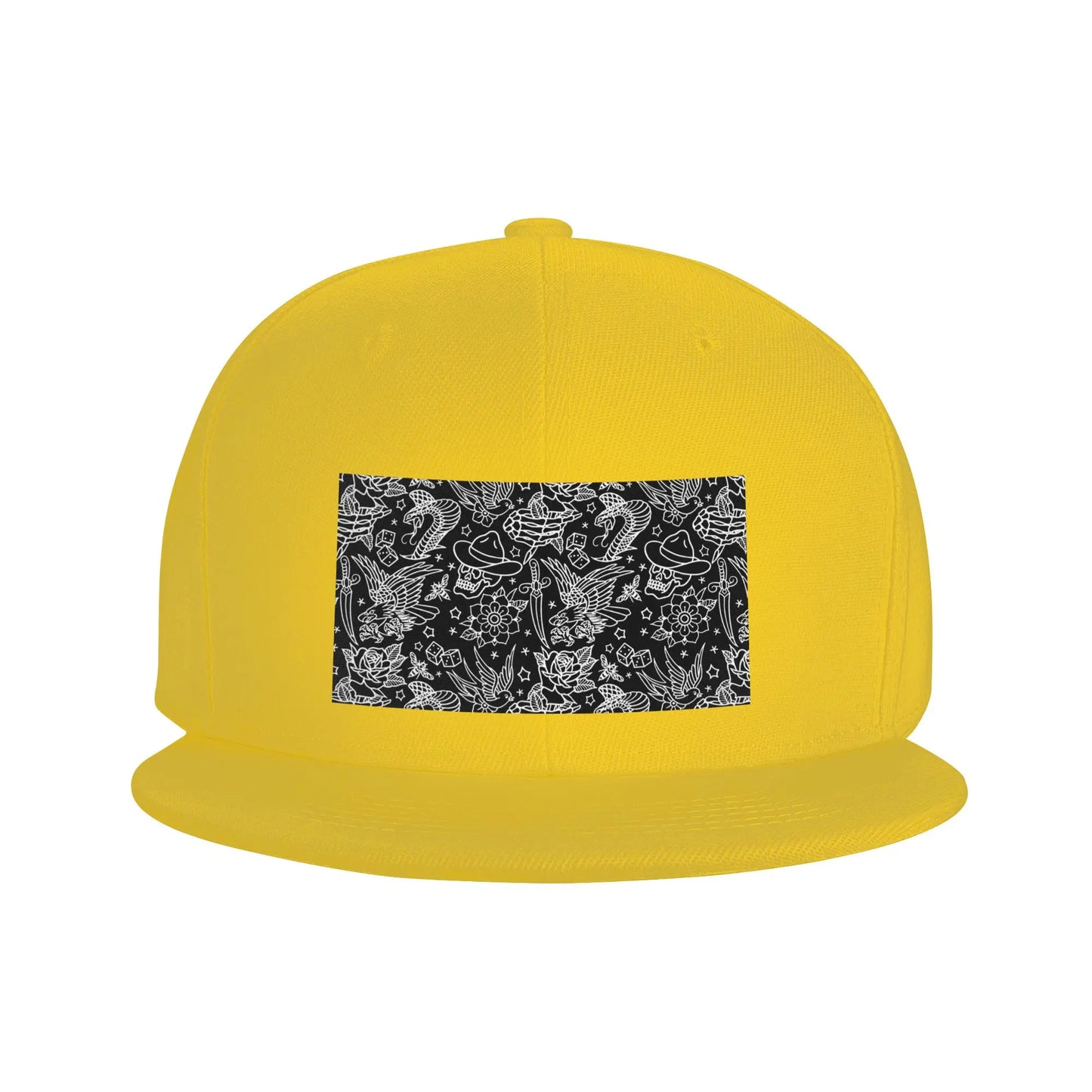 American Traditional Tattoo Flash Snapback Cap