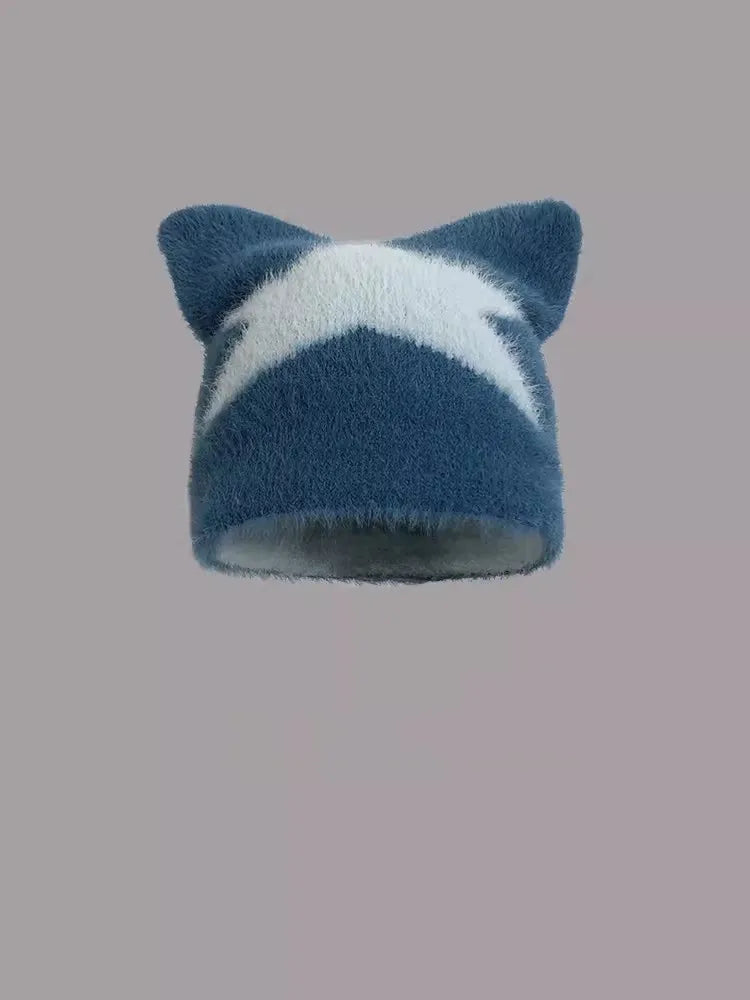 Harajuku Devil Butterfly Cat Ear Bucket Hat