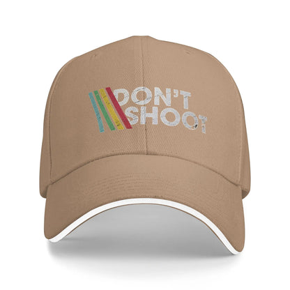 Don't Shoot Arcade Raiders Striped Baseball Cap