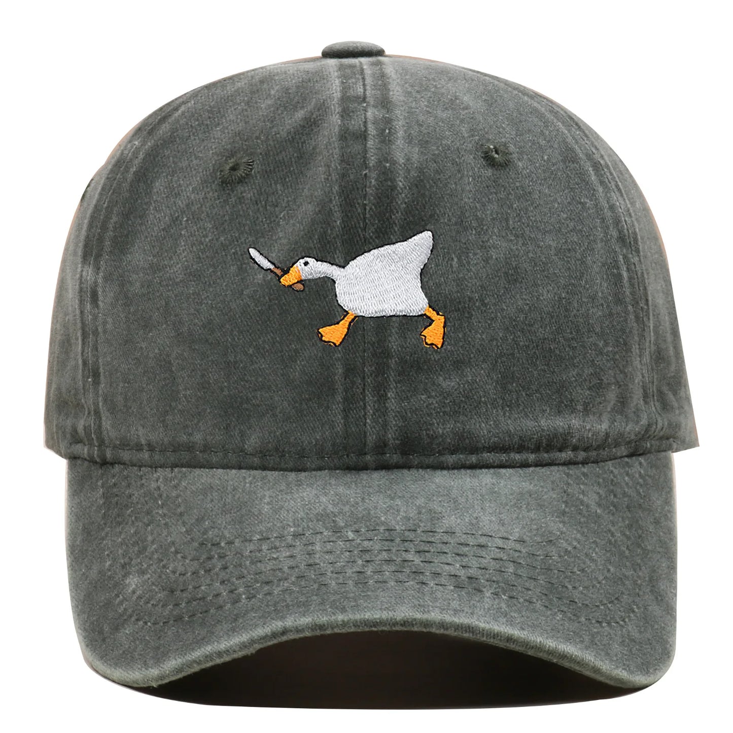 Unisex Urban Goose Embroidered Cap