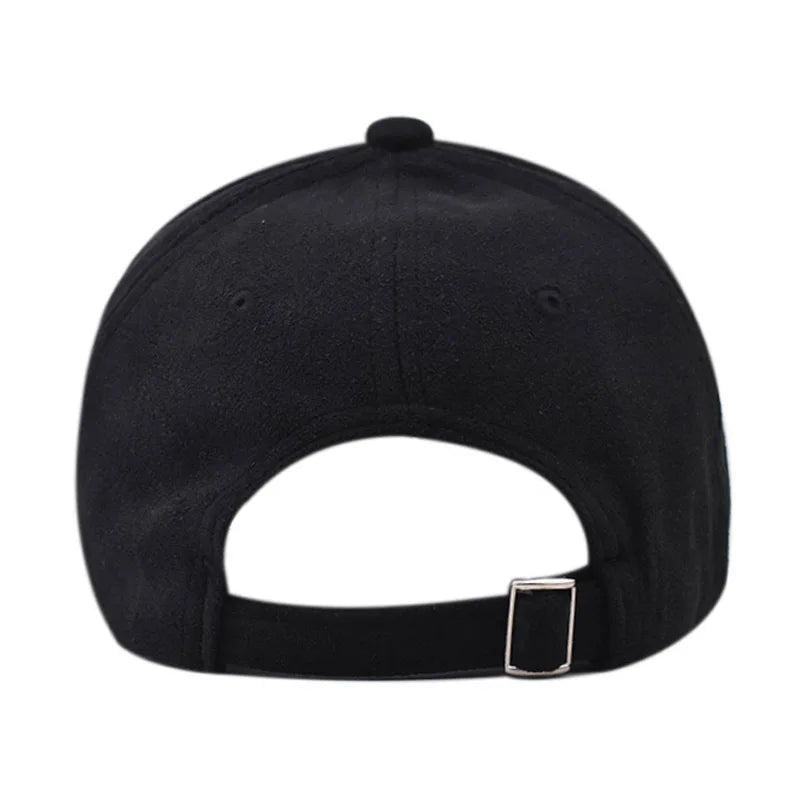 Classic Black Solid Color Baseball Cap