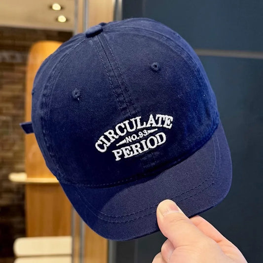 Vintage Letter Duckbill Baseball Cap
