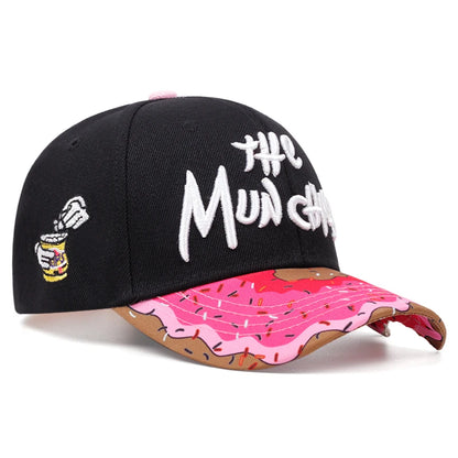 New Fastball CAP Letter Embroidery Watermelon