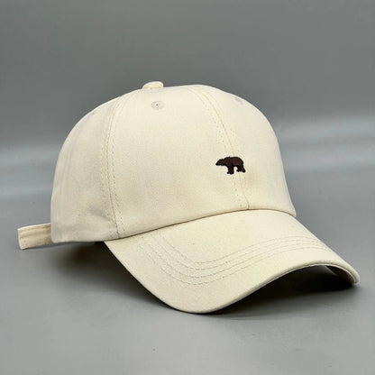Polar Bear Embroidery Baseball Cap