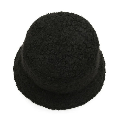 Korean Lambswool Teddy Fleece Winter Bucket Hat