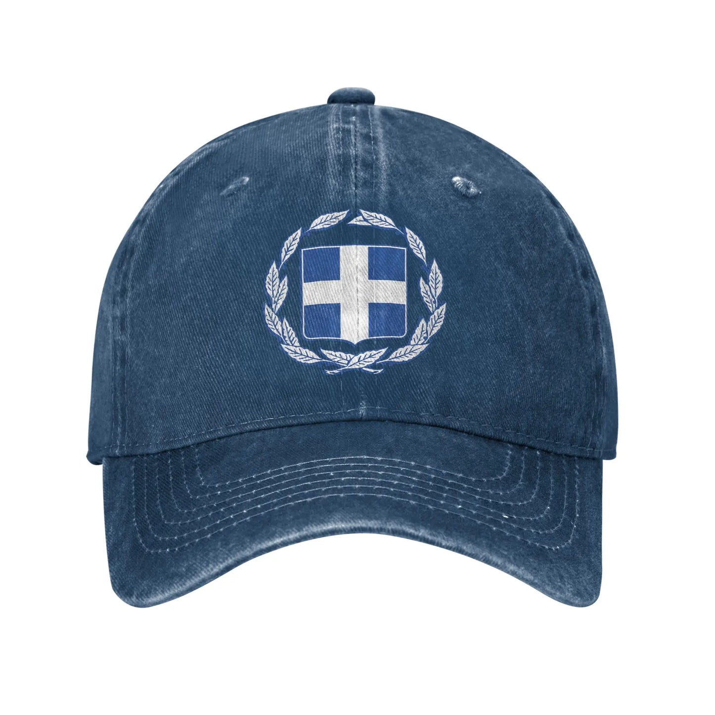 Coat Of Arms Greece Casual Trucker Baseball Cap