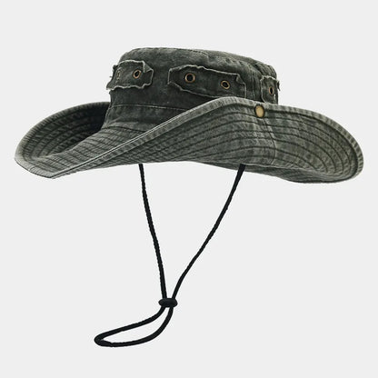 Solid Cotton Four Seasons Bucket Hat