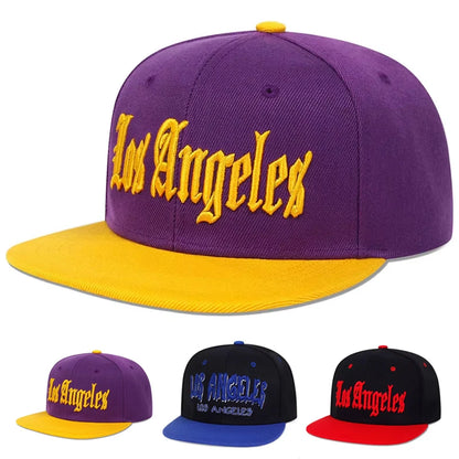 Los Angeles Embroidery Unisex Snapback Cap