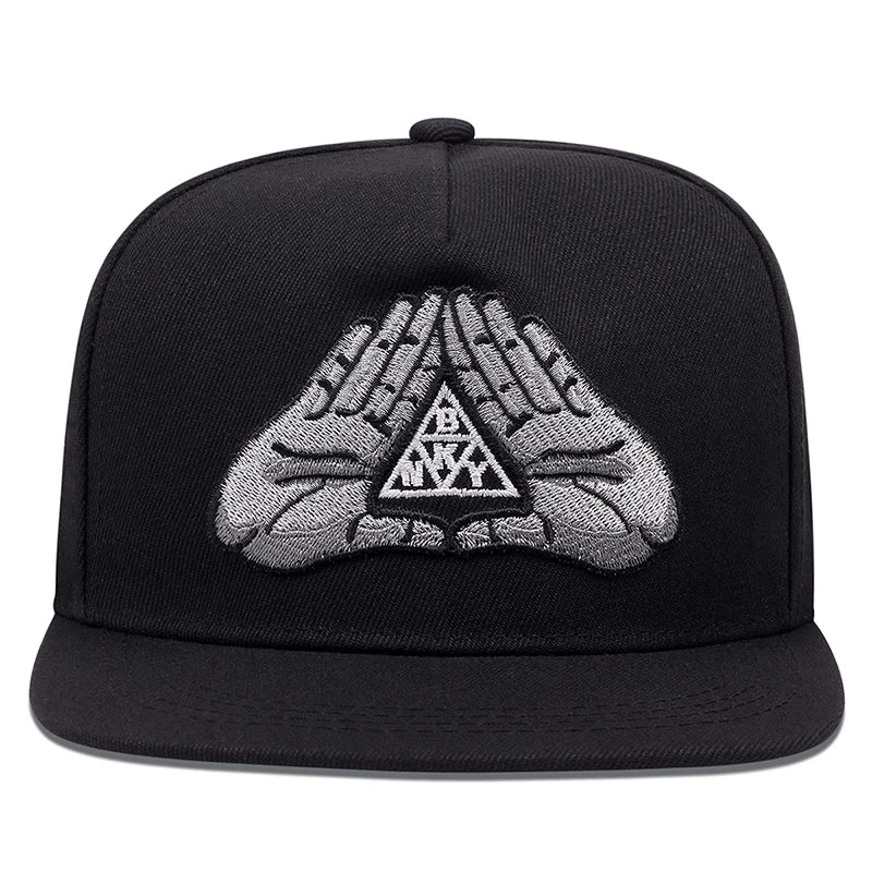Palm BKNY Embroidery Snapback Hat Unisex