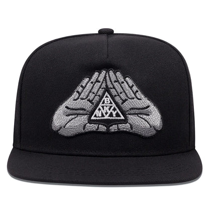Palm BKNY Embroidery Snapback Hat Unisex