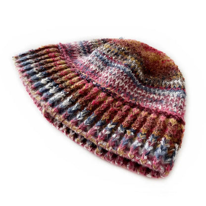 Vintage Wool Acrylic Winter Bucket Hat