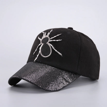 Skull Print Halloween Baseball Cap