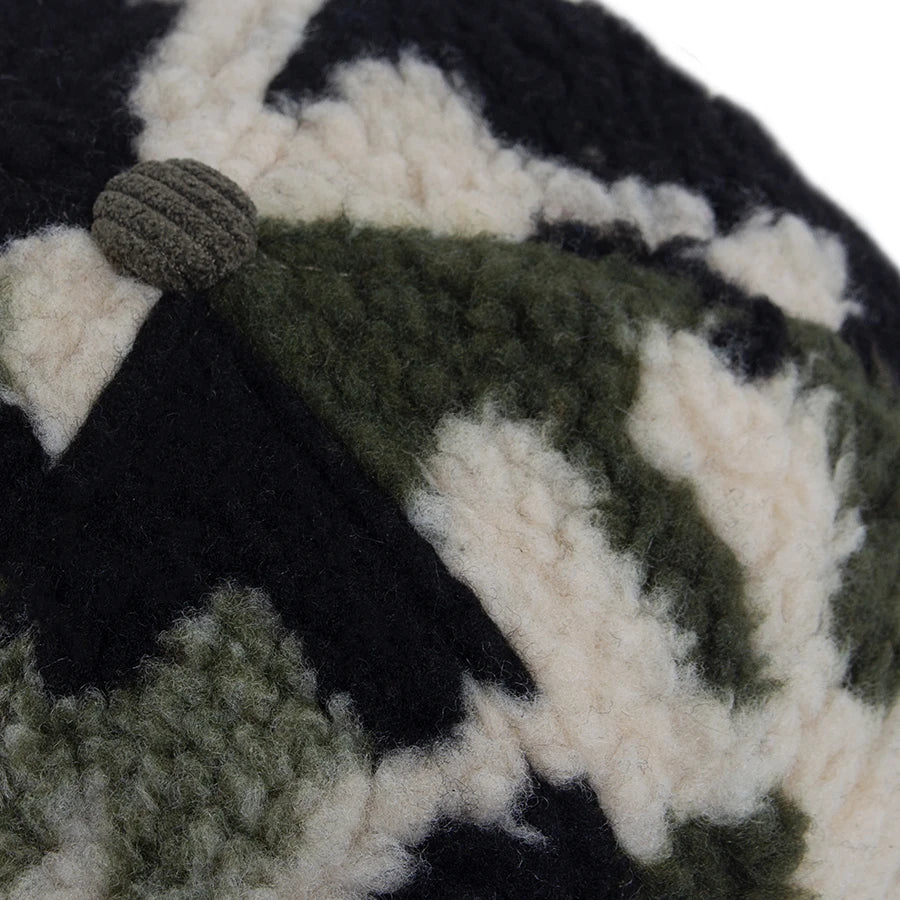 Corduroy Print Winter Baseball Cap