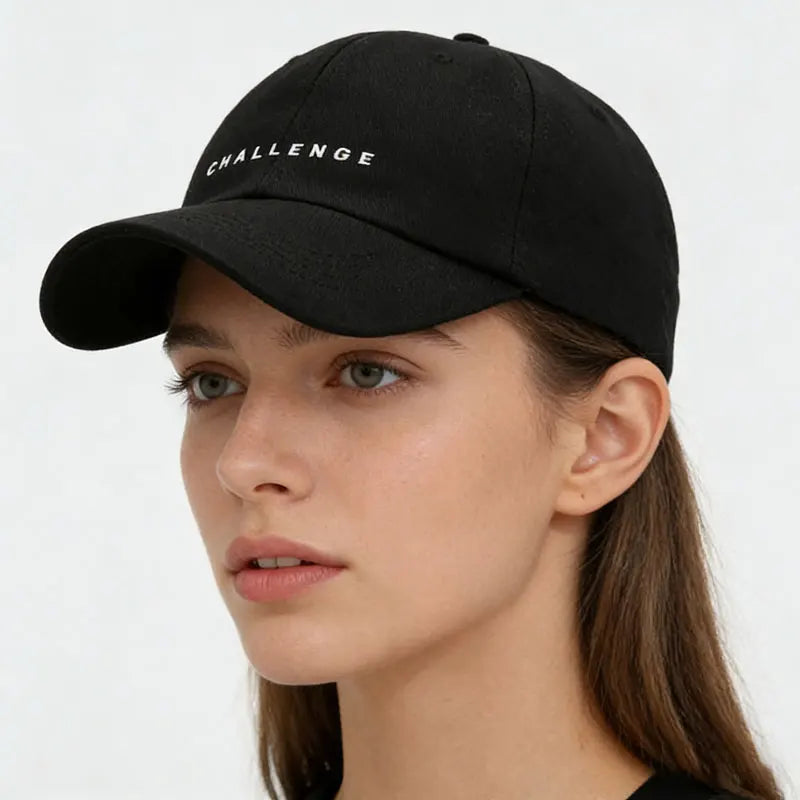 Simple Letter Sun Shading Baseball Cap