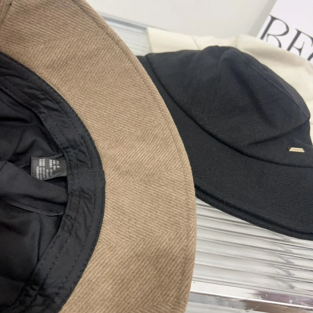 Women's Simple Sun Protection Bucket Hat