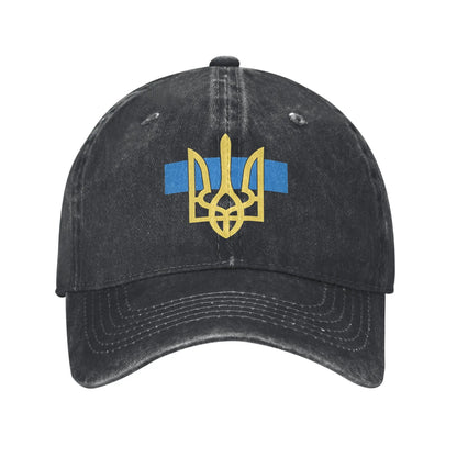 Ukraine Tryzub Casual Y2K Trucker Baseball Cap