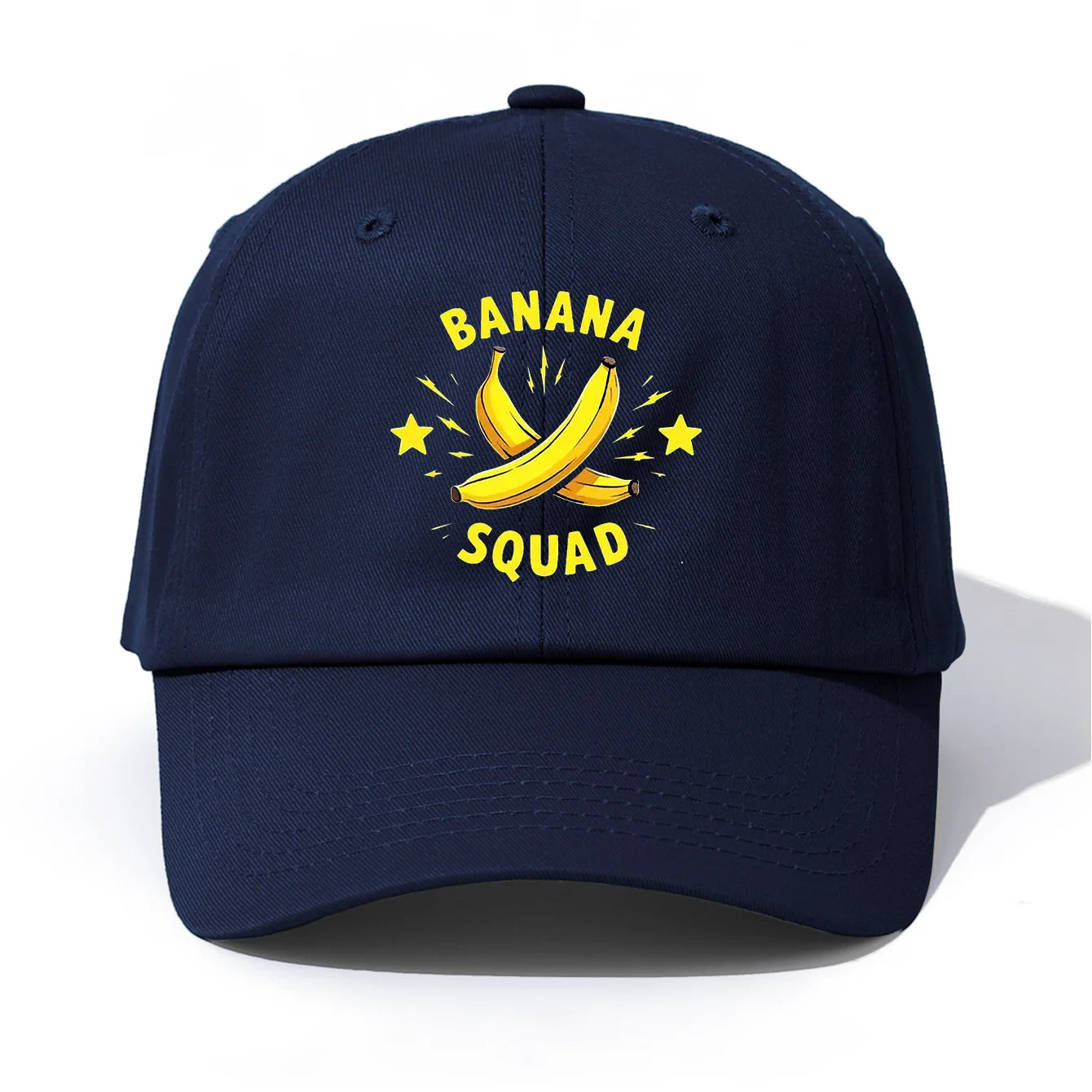 Banana Squad Minimalist Retro Dad Baseball Cap