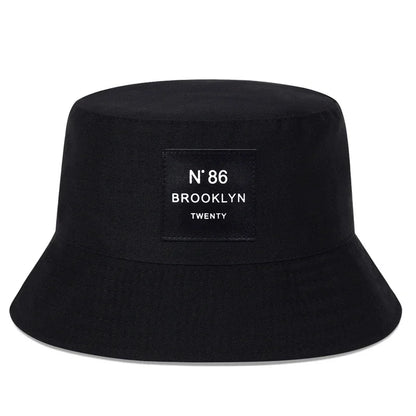 Unisex Brooklyn Leather Label Bucket