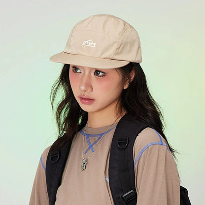 Quick Dry Retro Breathable Flat Brim Snapback Cap