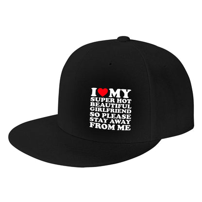 I Love My Girlfriend Streetwear Snapback Cap