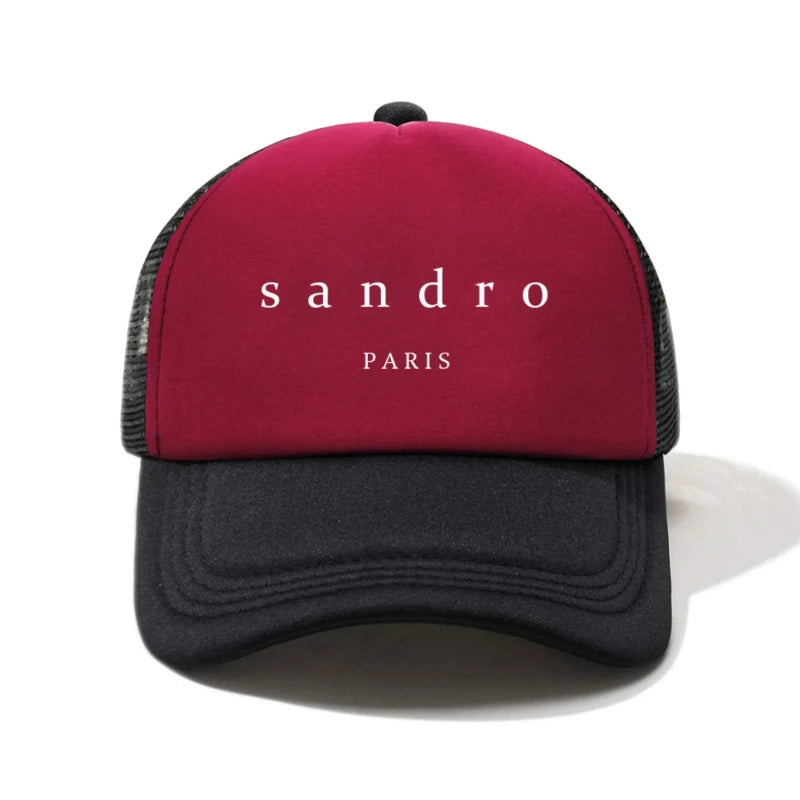 Sandro Printed Sponge Mesh Baseball Cap