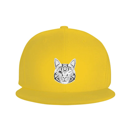Baby Lasagna Cat Breathable Unisex Snapback Cap