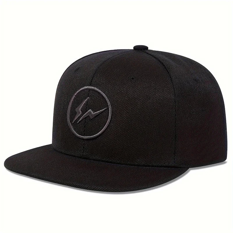 Unisex Lightning Embroidery Hip-hop Hats